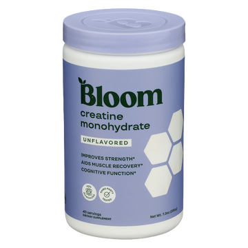 Bloom Unflavored Creatine Monohydrate - 7.3 OZ