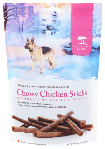 Caledon Farms Chewy Chicken Sticks Dog Treats - 7.8 OZ