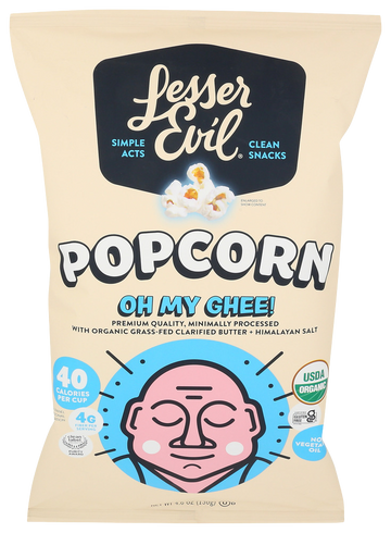 Lesser Evil Oh My Ghee! Popcorn - 4.6 OZ