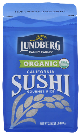 Organic Short Grain Sushi Rice - 32 OZ