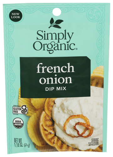 Simply Organic French Onion Dip Mix - 1 OZ