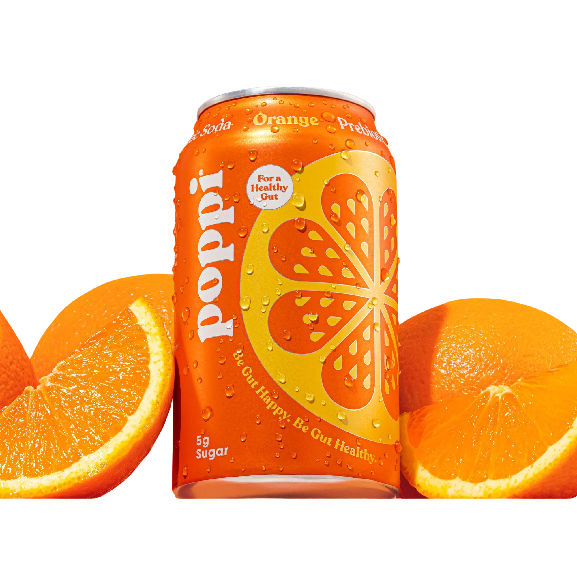 Poppi Prebiotic Orange Soda - 12 FO