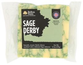 Belton Farm Sage Derby Cheese - 6.35 OZ
