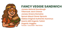Fancy Veggie Sandwich-1