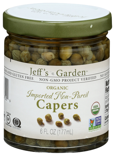 Organic Imported Non-Pareil Capers - 6 OZ