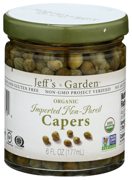 Organic Imported Non-Pareil Capers - 6 OZ