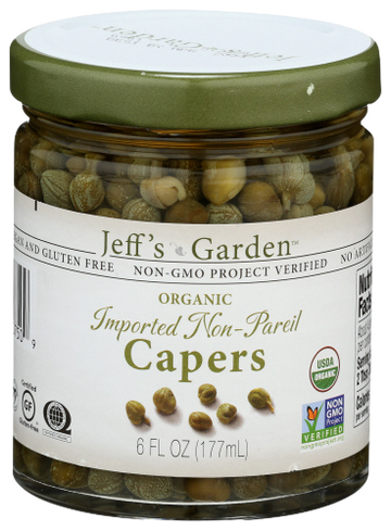 Organic Imported Non-Pareil Capers - 6 OZ