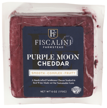 Fiscalini Purple Moon Cheddar Cheese - 6 OZ