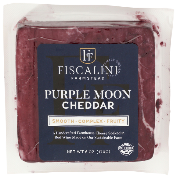 Fiscalini Purple Moon Cheddar Cheese - 6 OZ