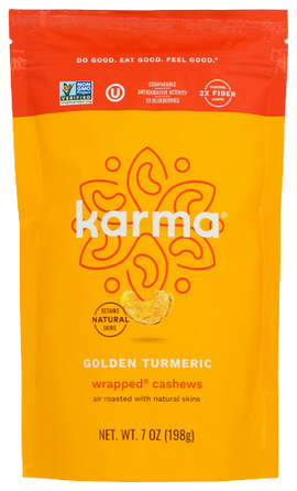 Golden Tumeric Cashews - 7 OZ