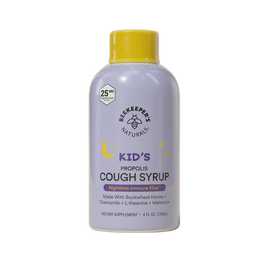 Beekeepers Kids Propolis Nighttime Cough Syrup - 4 OZ