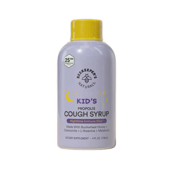 Beekeepers Kids Propolis Nighttime Cough Syrup - 4 OZ