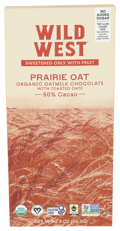 Wild West Prairie Oat Organic Oat Milk Chocolate Bar - 2.3 OZ