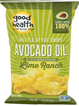 Avocado Oil Lime Ranch Potato Chips - 5 OZ