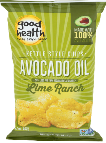 Avocado Oil Lime Ranch Potato Chips - 5 OZ