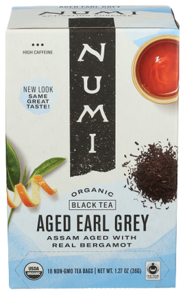 Organic Aged Earl Grey Black Tea - 18 BG