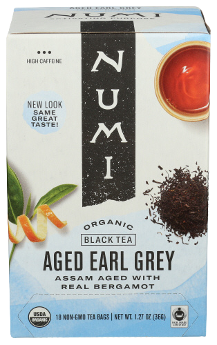 Organic Aged Earl Grey Black Tea - 18 BG