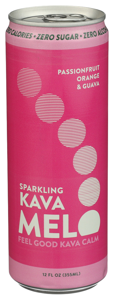 Melo Passionfruit, Orange & Guava Kava Mocktail - 12 FO