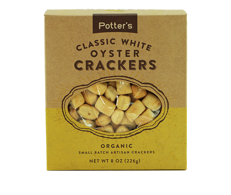 Potter's Crackers Organic Classic White Oyster Crackers - 5 OZ