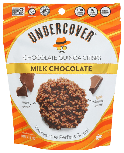 Milk Chocolate Quinoa Crisps - 3 OZ