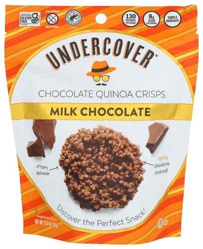 Milk Chocolate Quinoa Crisps - 2 OZ