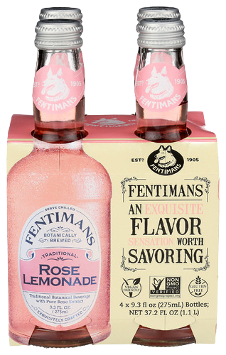 Fentimans Rose Lemonade - 4 PK