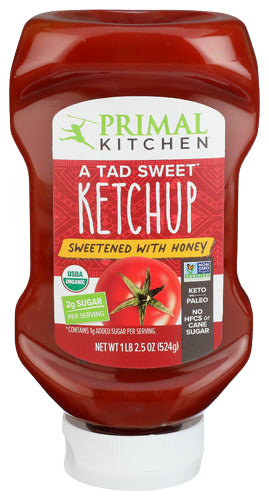 Organic Ketchup Sweetened with Honey - 18.5 OZ