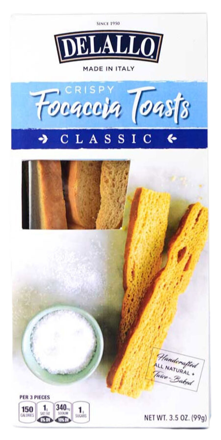 Classic Focaccia Toasts - 3.5 OZ