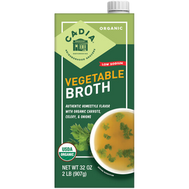Organic Vegetable Broth - 32 OZ