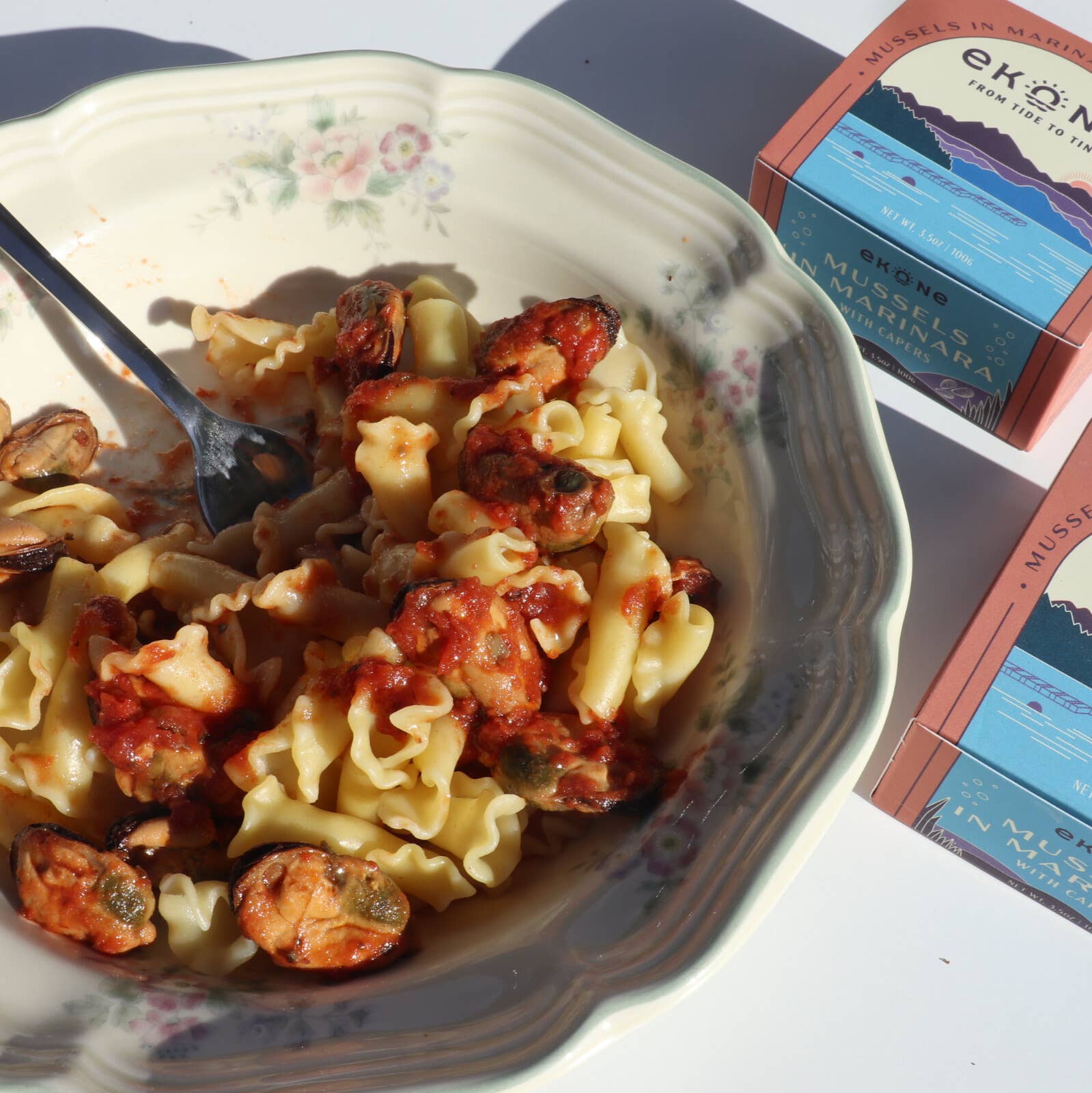 EKONE Mussels in Marinara with Capers - 3.5 OZ