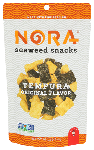 Nora Original Tempura Seaweed Snacks - 1.6 OZ