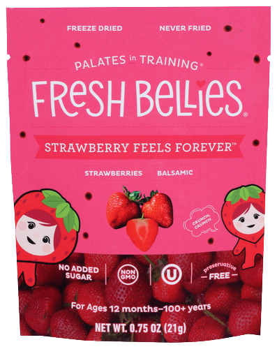 Fresh Bellies Strawberry Balsamic Freeze-Dried Snacks - 0.75 OZ
