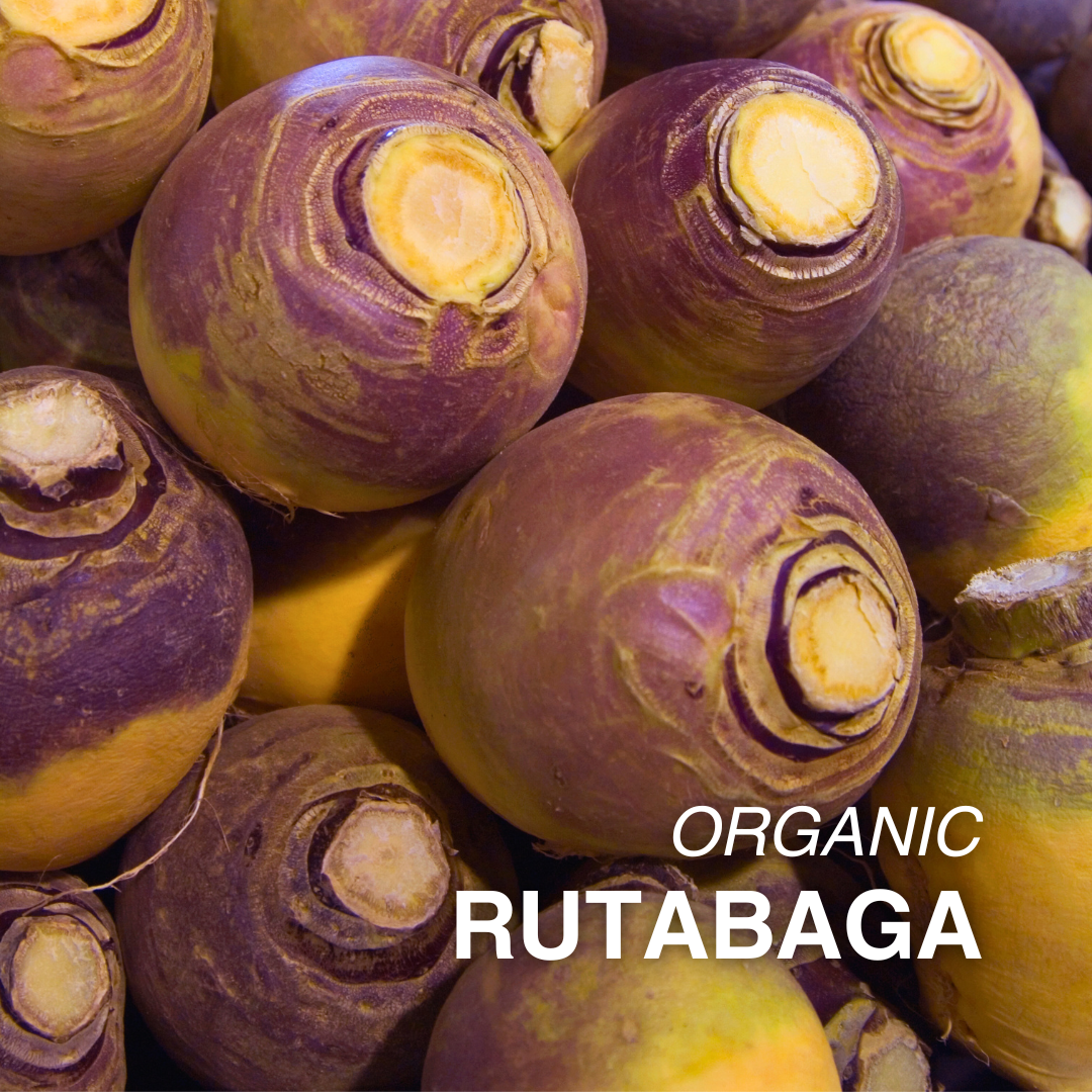 Organic Rutabaga - PER LB