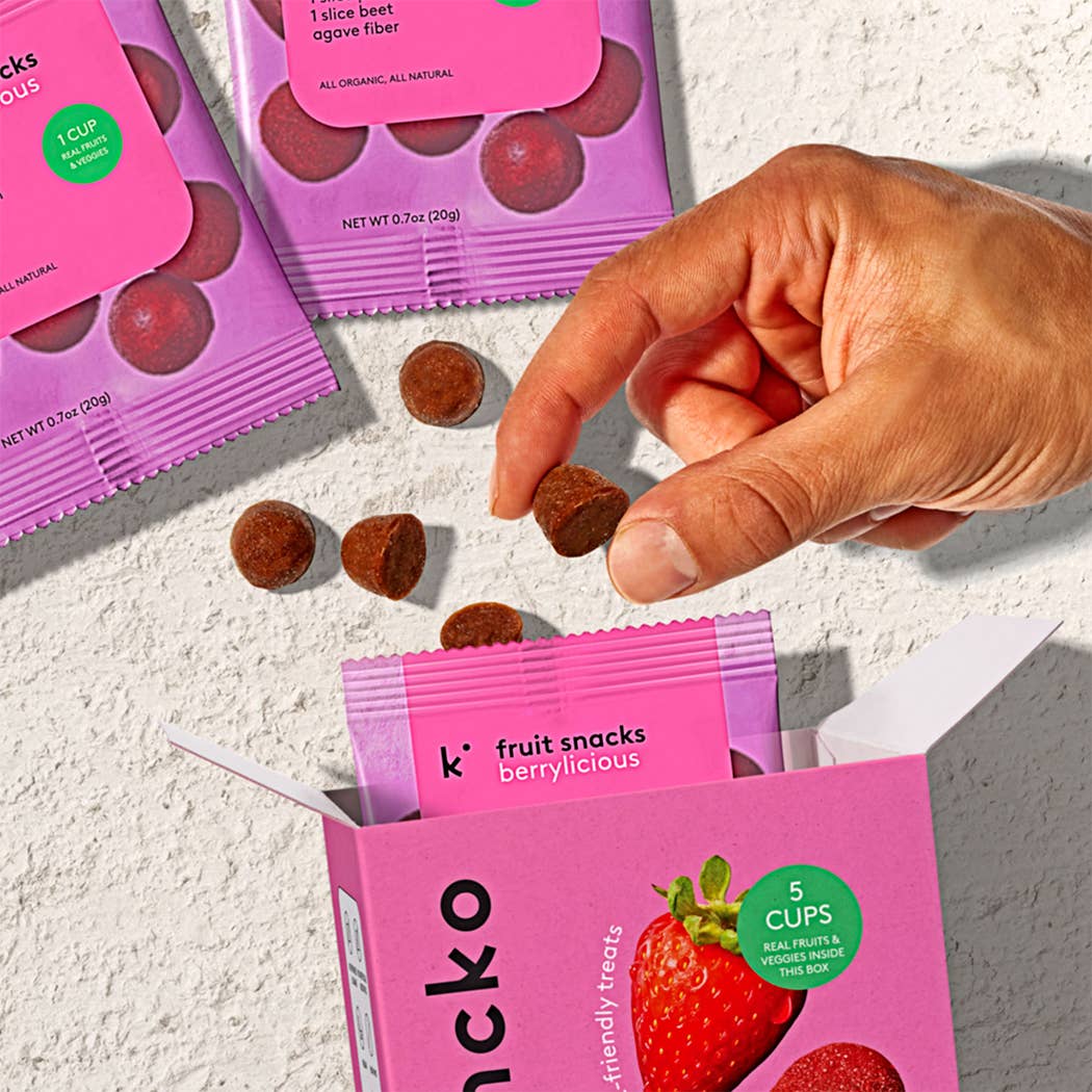 Berrylicious Organic Natural Fruit Snacks (5-pack)