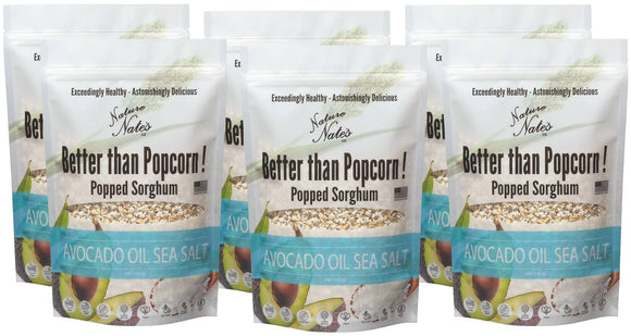 Popped Sorghum Avocado Oil  & Sea Salt 5 OZ