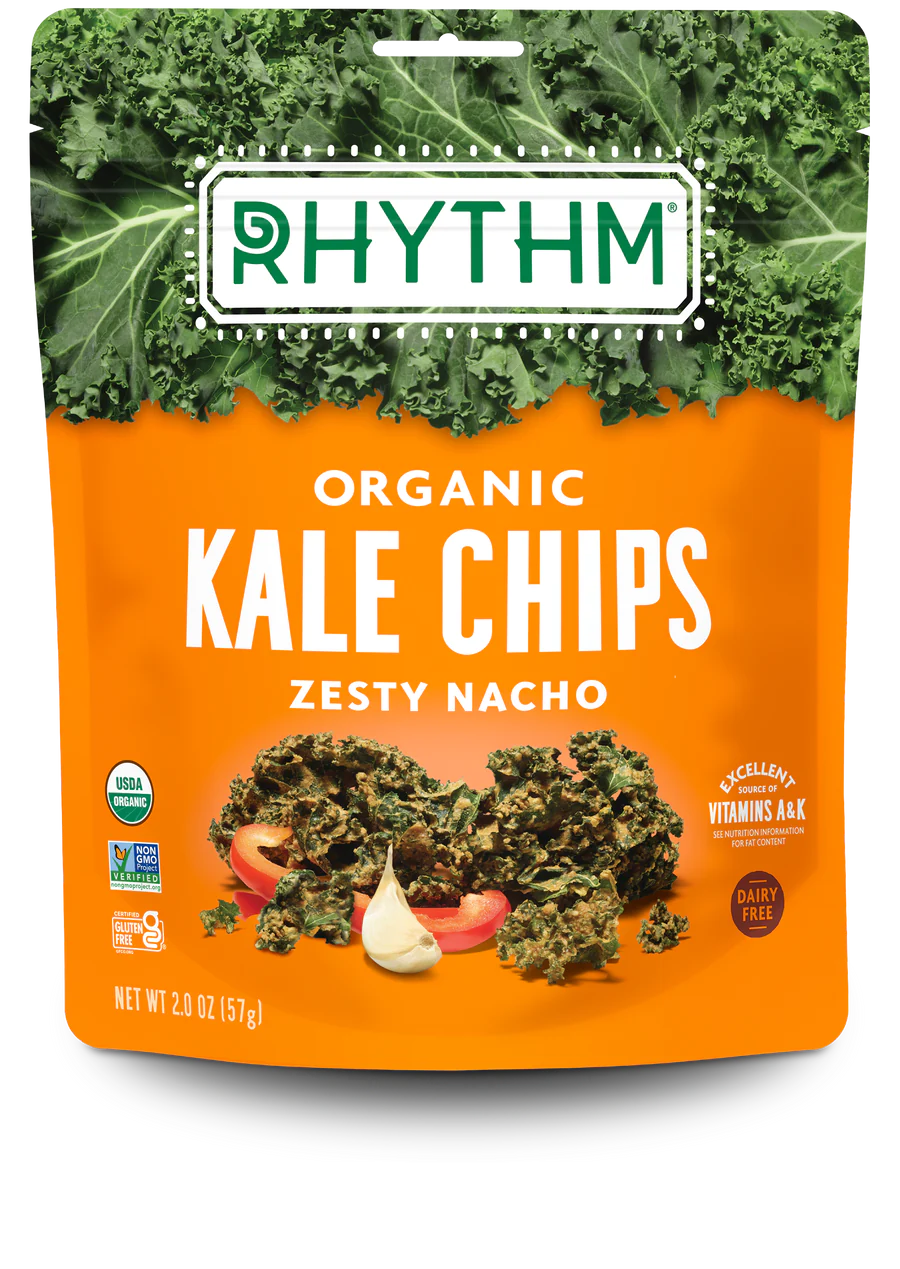 Organic Zesty Nacho Kale Chips - 2 OZ
