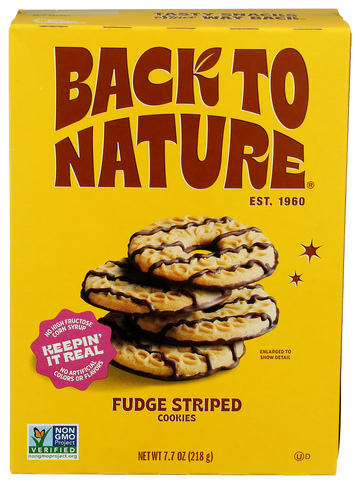 Fudge Striped Cookies - 7.7 OZ