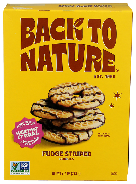 Fudge Striped Cookies - 7.7 OZ
