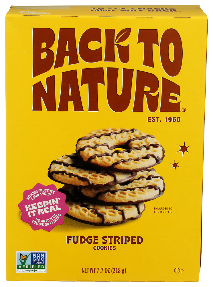 Fudge Striped Cookies - 7.7 OZ