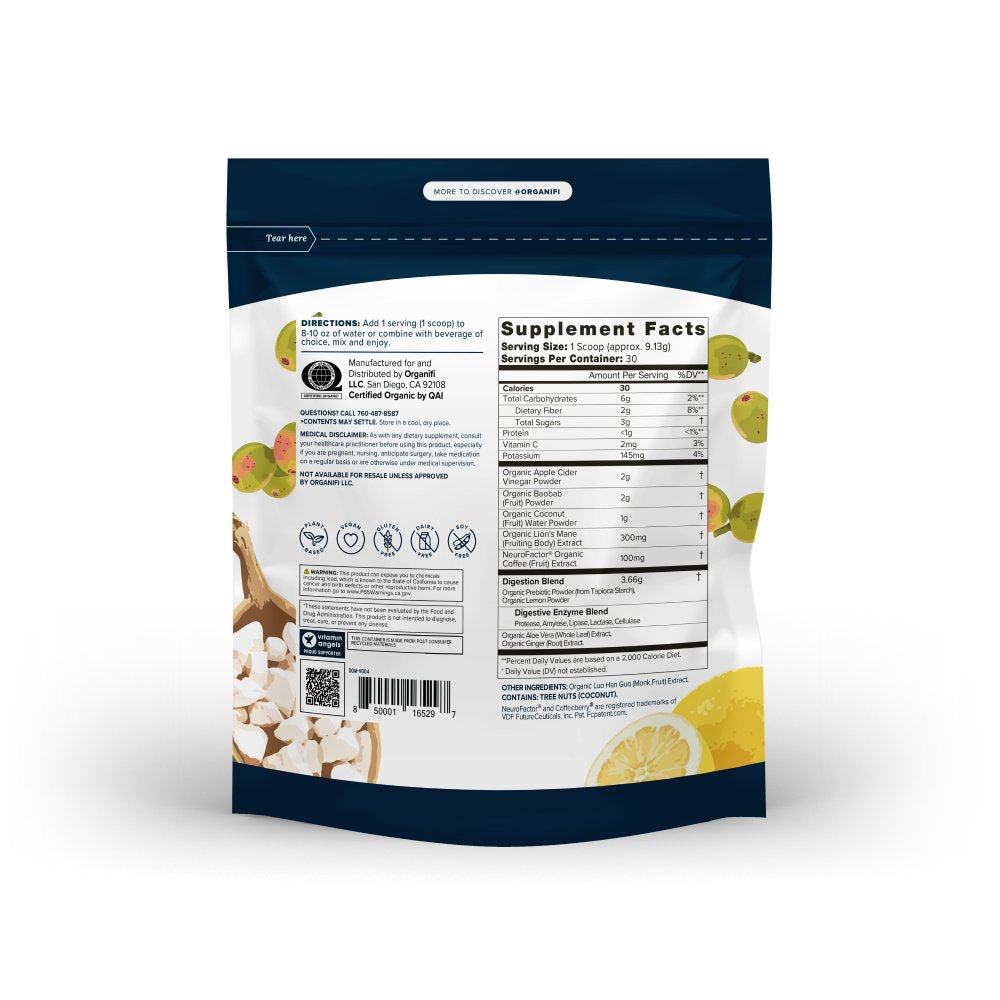 Organifi Pure - Mental Clarity: Citrus / Citrus
