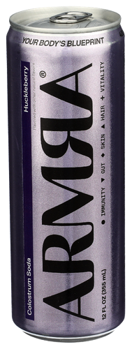 Armra Huckleberry Soda - 12 FO