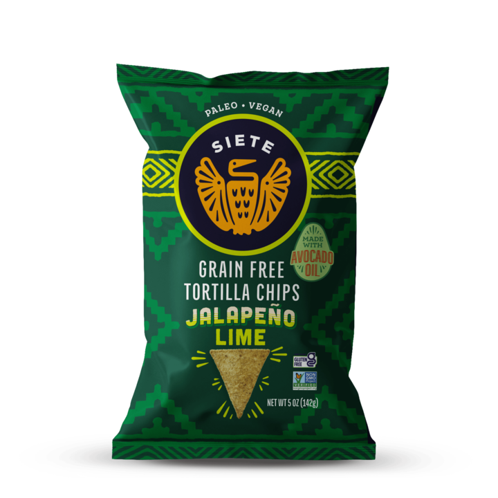 Jalapeño Lime Grain Free Tortilla Chips - 5 OZ