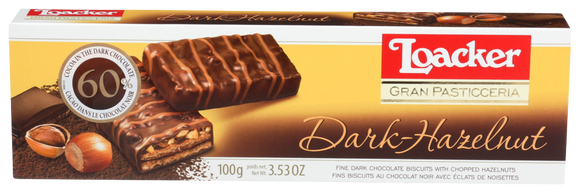 Loaker Dark Hazelnut Patisserie Cookie  - 3.53 OZ