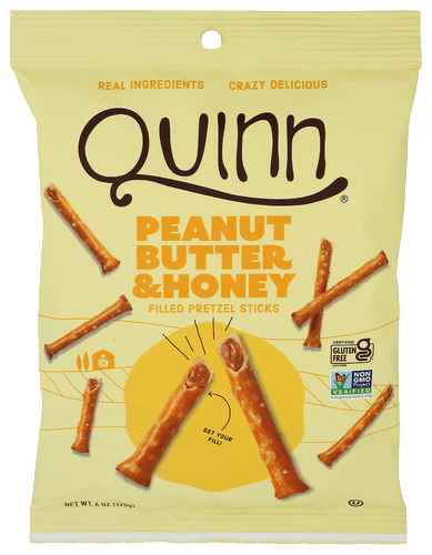 Peanut Butter & Honey Filled Pretzel Sticks - 6 OZ