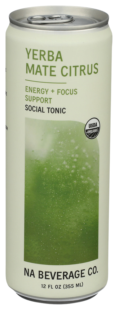 NA Yerba Mate Citrus Social Tonic - 12 FO