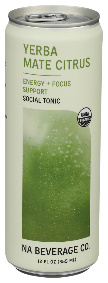 NA Yerba Mate Citrus Social Tonic - 12 FO
