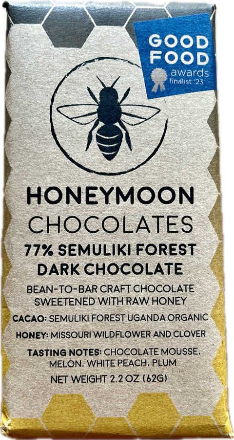 Honeymoon Chocolates Semuliki Forest Bar - 2.2 OZ