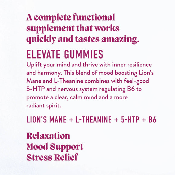 Microjoy Elevate Mushroom Gummies -30 Servings