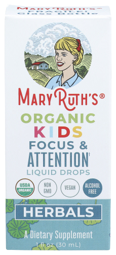 Mary Ruth's Organic Kids Focus & Attention Drops - 1 FO
