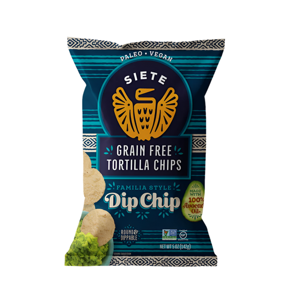 Siete Grain Free Dip Chip Tortilla Chips - 5 OZ
